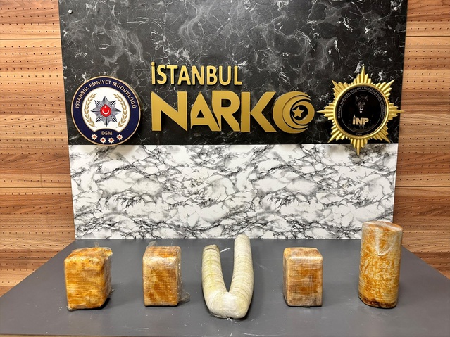 Sarıyer'de uyuşturucu operasyonunda 8 kilo 850 gram madde ele geçirildi