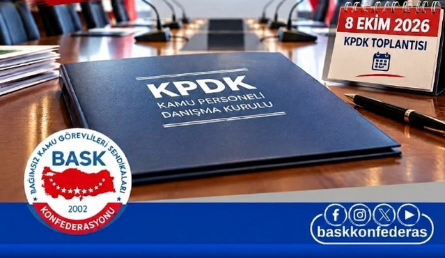 Öğretici, 8 Ekim'deki KPDK'da kamu çalışanları ve emekliler için icraat masası istedi