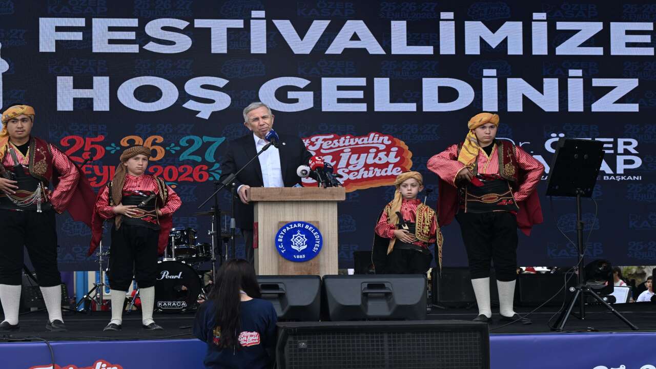 Mansur Yavaş Beypazarı Festivali’nde konuştu: “Ortada seçim yok, bir şey yok”