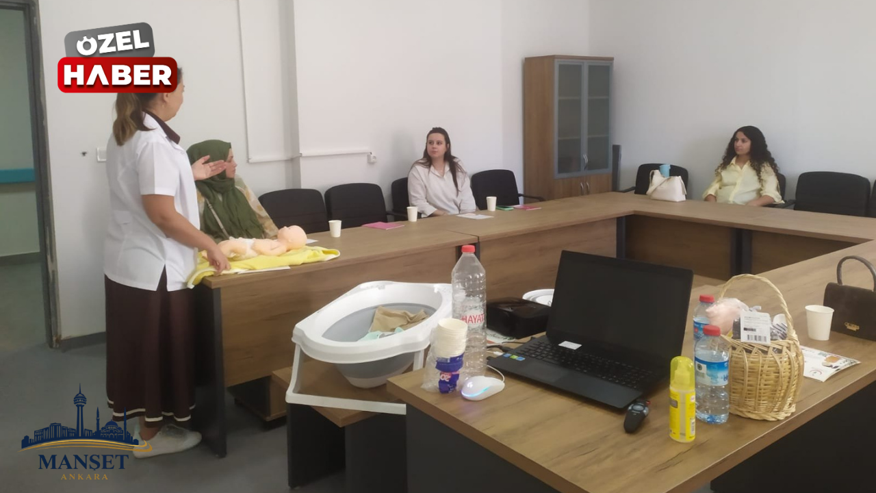Sincan’da anne adaylarına destek: Gebe Okulu ve Bebek Akademisi eğitimleri sürüyor