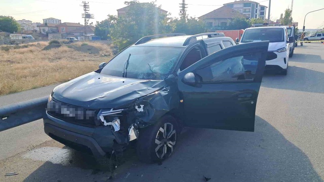 Karaman'da cipin çarptığı elektrikli bisikletin 15 yaşındaki sürücüsü ağır yaralandı