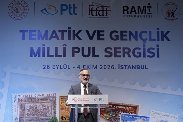 Rami Kütüphanesi'nde 50 yıl aradan sonra gençlik ve tematik pul sergisi açıldı
