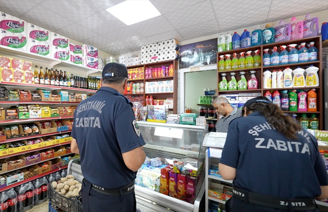 Gaziantep'te okul kantinleri ve çevrelerinde denetim yapıldı