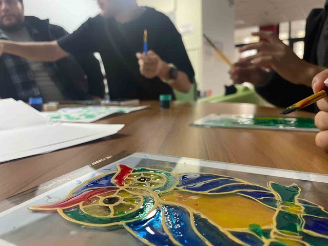 Muğla Menteşe'deki erkek öğrenci yurdunda sanat ve spor etkinlikleri yıl boyu sürecek