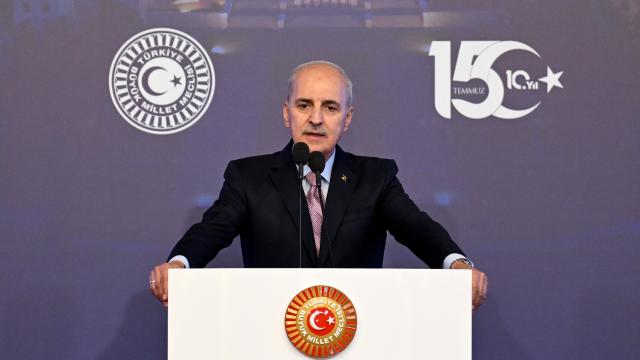 TBMM Başkanı Kurtulmuş: Tarih, bu barbarca politikaların sorumlularını unutmayacak