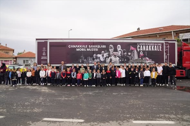 Çanakkale Savaşları Mobil Müzesi, Meriç Subaşı'da ziyarete açıldı