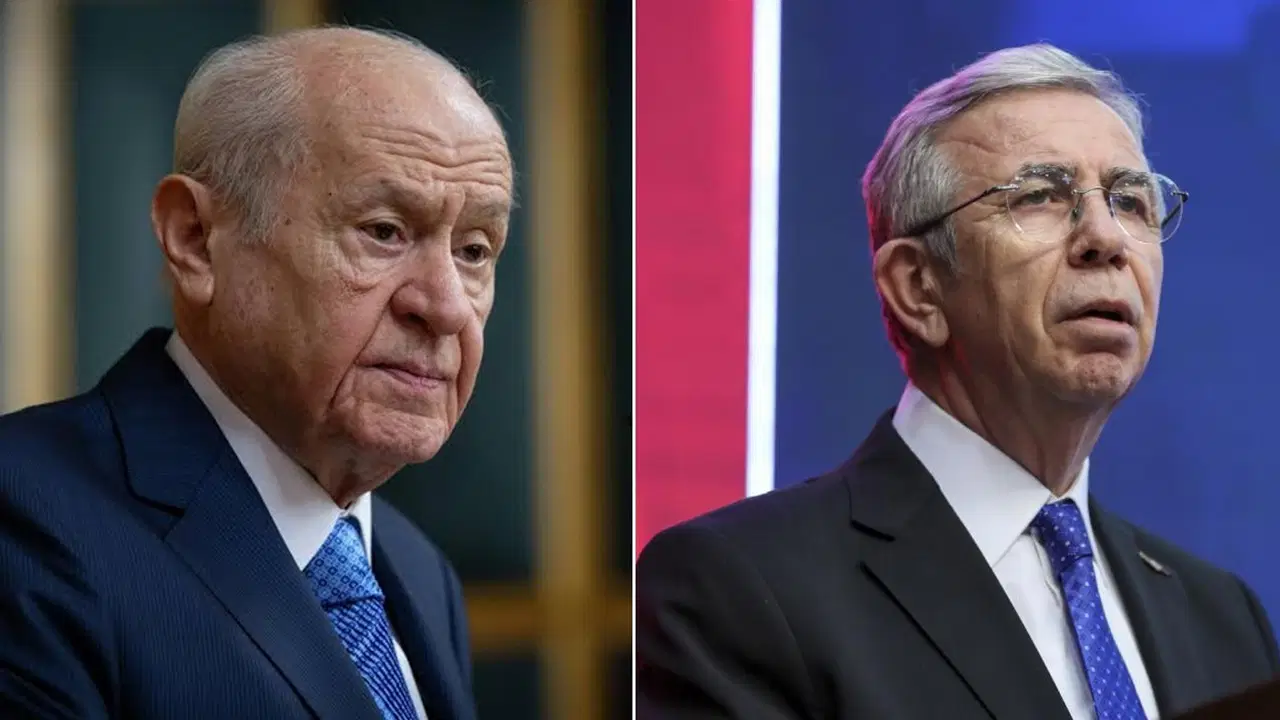 MHP lideri Bahçeli'den 'Mansur Yavaş' açıklaması: Canlı yayında tepki gösterdi