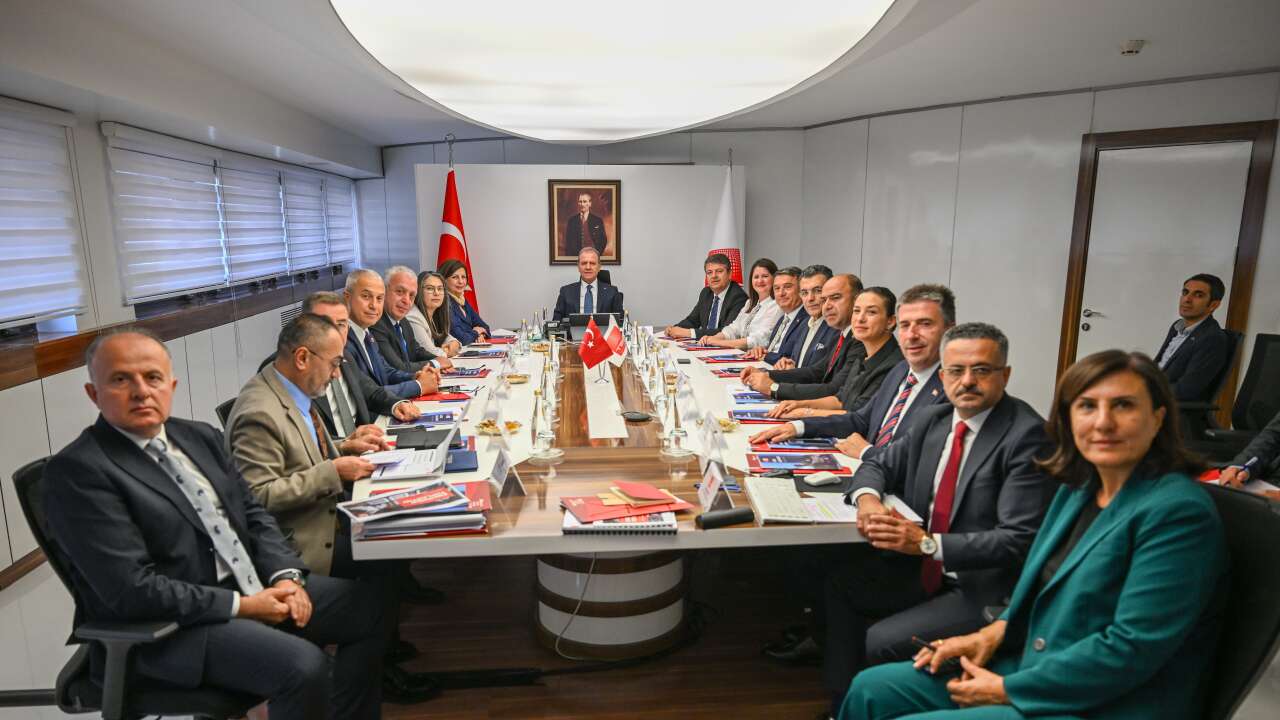 TBB Eylül ayı encümen toplantısı yapıldı