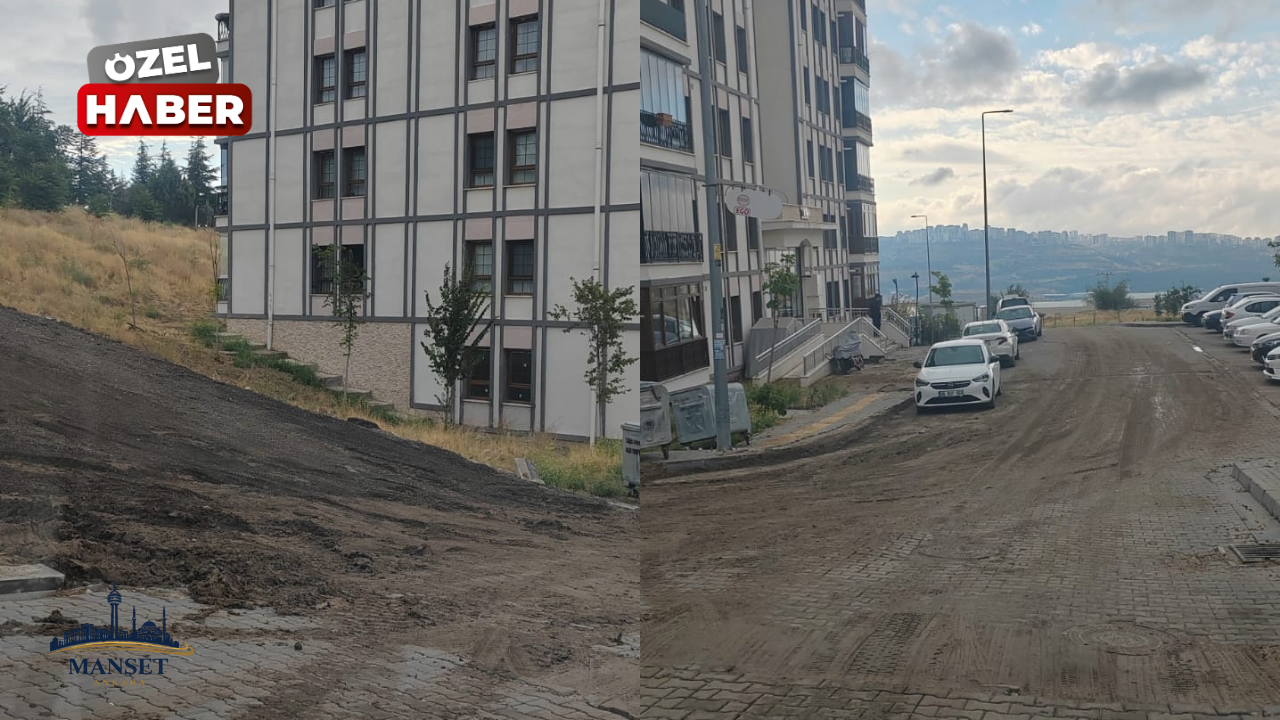 Yenimahalle’de yol çilesi