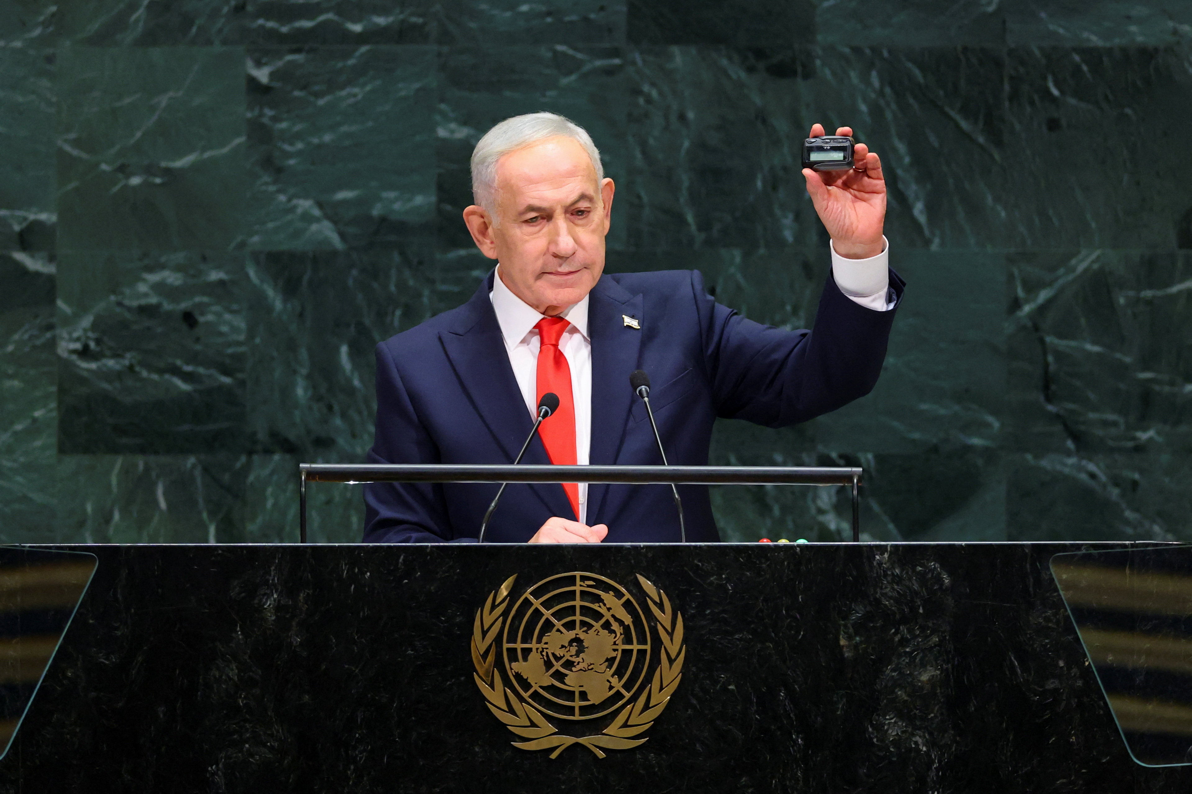Netanyahu BM Genel Kurulu'nda boş salona konuştu