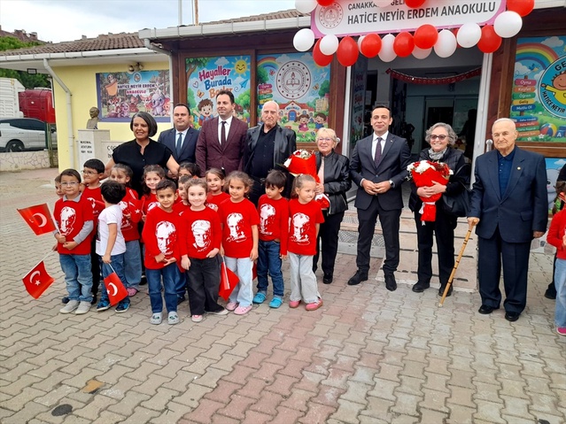 Kurtuluş Savaşı gazisi Hatice Neyir Erdem'in adı Gelibolu'da anaokuluna verildi