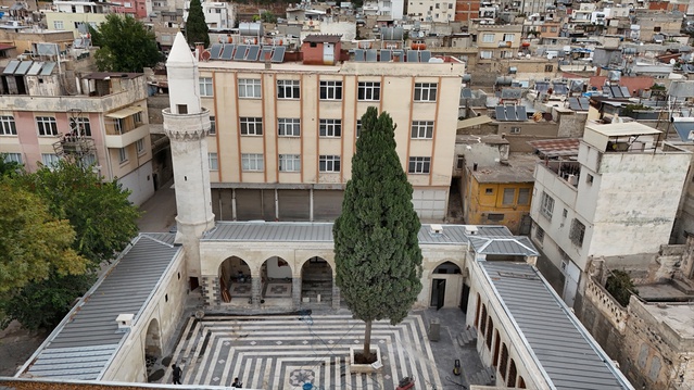 Kilis'te depremde hasar gören 400 yıllık Akcurun Camisi ibadete açılacak