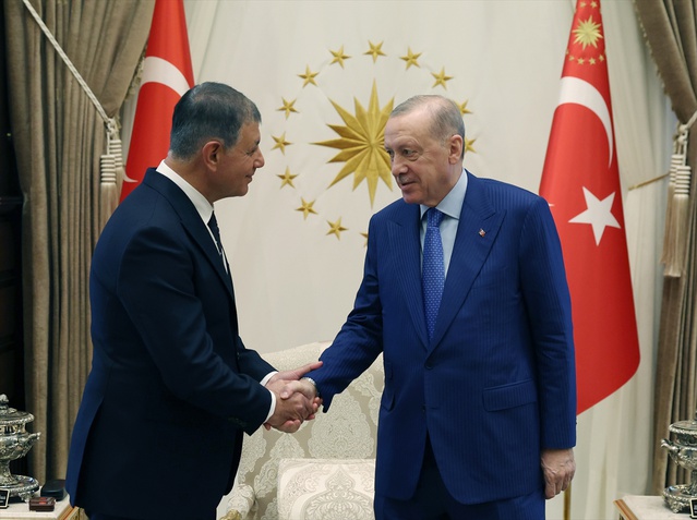 Cumhurbaşkanı Erdoğan, İzmir Büyükşehir Belediye Başkanı Tugay'ı kabul etti