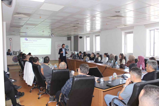 Amasya'da güvenlik personeline çevik iletişim ve dayanıklılık eğitimi verildi
