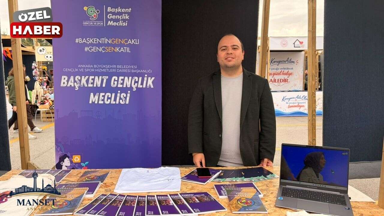Başkent Gençlik Meclisi, Ankara Kahve Festivali’nde yerini aldı