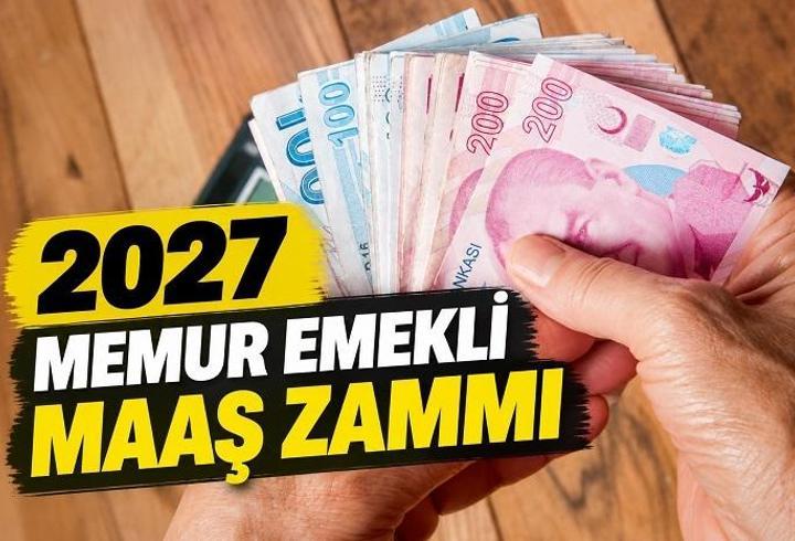2027 MEMUR EMEKLİ MAAŞ ZAMMI | 2027'de memur ve SSK, Bağ-Kur emeklileri ne kadar maaş alacak?