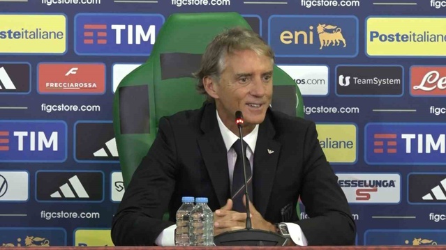 Mancini, Bursa'da Türkiye'yi 4-1 yenen İtalya'nın yeni oyuncuları denediğini söyledi