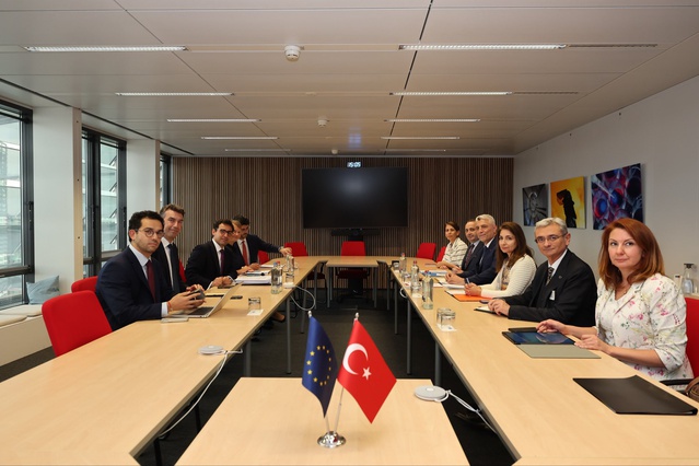 Bakan Bolat, Sejourne'e Sanayi Hızlandırma Yasası Taslağı'na dair görüşleri aktardı