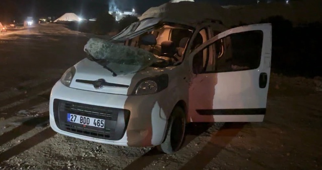 Gaziantep'te daha önce 7 kişinin öldüğü yolda yeni kazada 6 kişi yaralandı