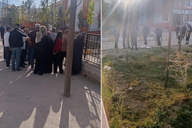 Van'da korku dolu anlar! Kız öğrenci okula pompalı tüfekle geldi