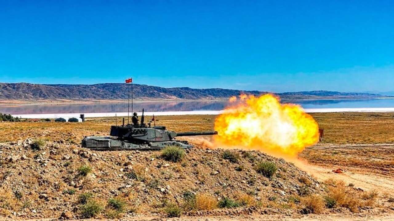 Şereflikoçhisar’da tank topu atışları gerçekleştirildi
