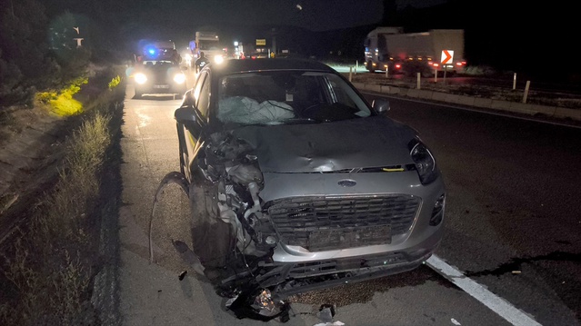 Kütahya'da 71 yaşındaki ehliyetsiz motosiklet sürücüsü kazada yaşamını yitirdi