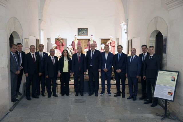 Edirne'de Sultan 2. Bayezid Sağlık Müzesi'ni Kosova Başbakan Yardımcısı Damka gezdi