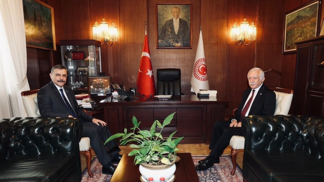 Bakan Çiftçi, TBMM Başkanı Kurtulmuş’u ziyaret etti