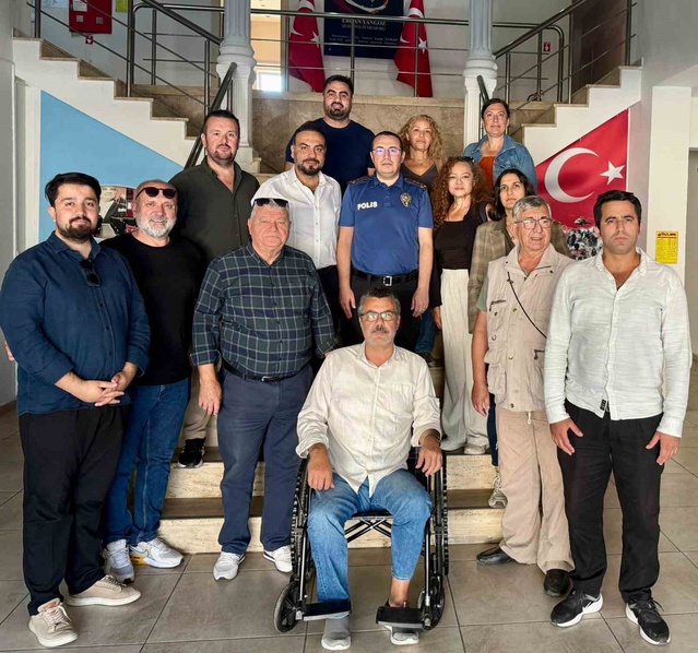 BGC, yeni Bodrum İlçe Emniyet Müdürü Gökmen'e hayırlı olsun ziyaretinde bulundu