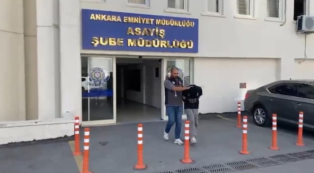 Ankara'da polis taklidiyle 750 bin TL'lik ziynet eşyası alan B.G.T. tutuklandı