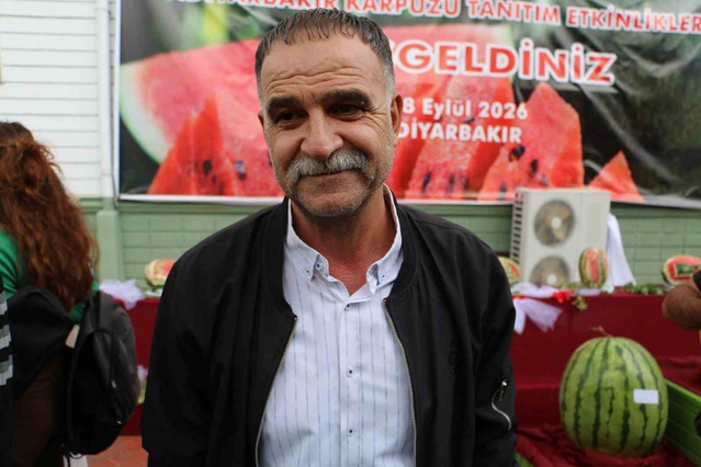 Diyarbakır Karpuz Etkinliği'nde 47 kilo 900 gramlık karpuzla Adil Aydın birinci oldu