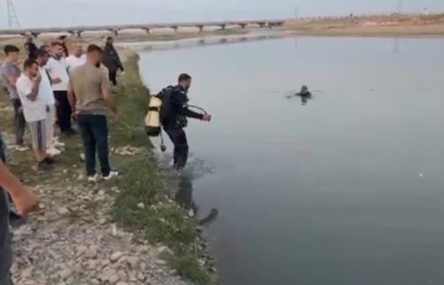Batman Çayı'na düşen kız çocuk için dalgıç ekipleri gece boyunca arama yapıyor