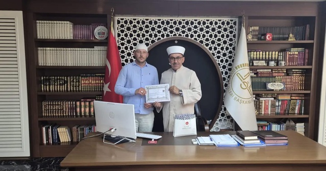 Alman vatandaşı Wilhelm Laarmann, Alanya'da düzenlenen törenle Müslüman oldu