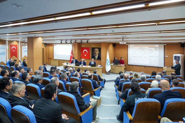 Hakkari İl Koordinasyon Kurulu'nda 260 projenin yatırım durumu ele alındı