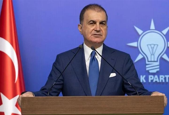 AK Parti Sözcüsü Çelik: İsrail'in yayılmacı politikaları bölge barışı için tehdit