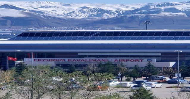 Erzurum Havalimanı'nda eylülde 96 bin 177 yolcuya hizmet verildi, 635 sefer yapıldı