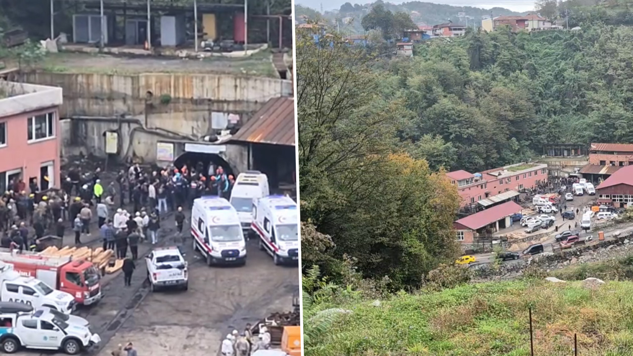 Zonguldak'ta maden ocağında patlama: İşte ilk görüntüler