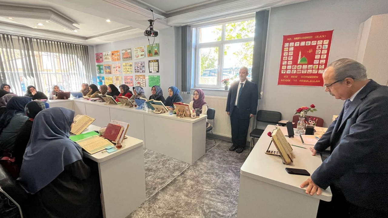 Çankaya’da üç Kur’an kursuna ziyaret