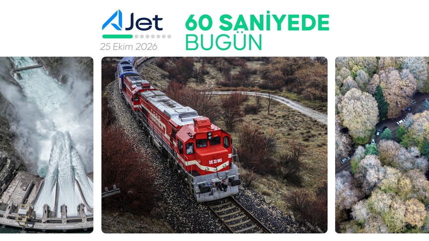 60 saniyede bugün (25 Ekim 2026)