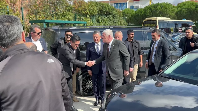 İYİ Parti Genel Başkanı Dervişoğlu, İmamoğlu'nun duruşması için Silivri'ye geldi