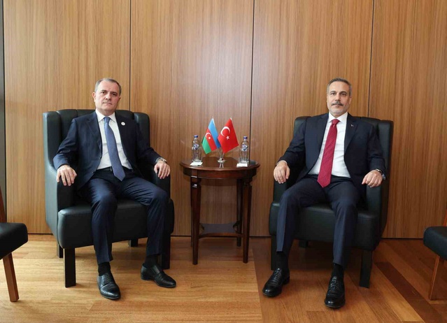 TDT 13. Zirvesi'nde Bakan Fidan ile Azerbaycanlı mevkidaşı Bayramov Ankara'da buluştu