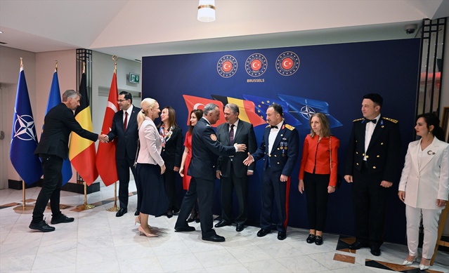 Brüksel'de Türk temsilcilikleri, Cumhuriyet Bayramı için ortak resepsiyon verdi