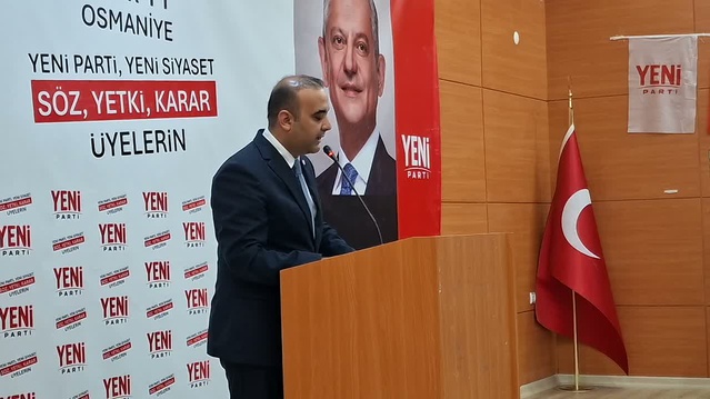 YENİ Parti Osmaniye İl Başkanlığı seçiminde Avni Güvel 4 bin 392 oyla güven tazeledi