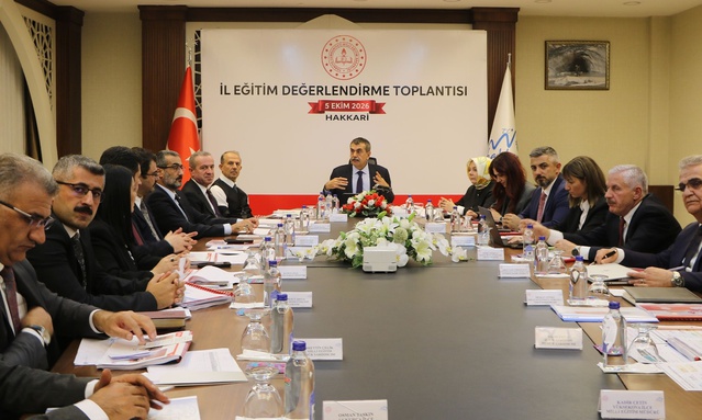 Bakan Tekin, Hakkari'de öğretmen sayısının 2002'de 1527, şu an 4176 olduğunu söyledi