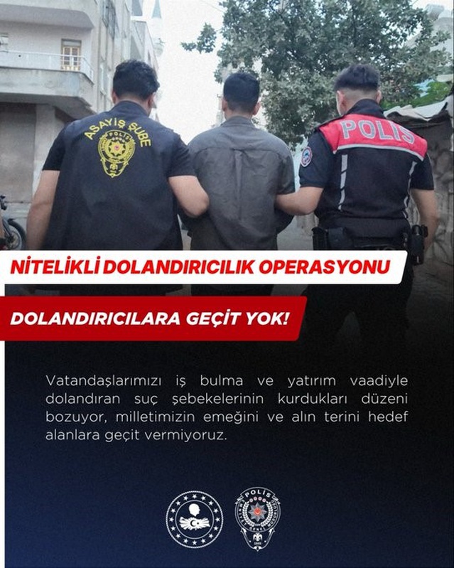 Mersin'de 13 şüpheli yakalandı, 360 kişiyi yaklaşık 16 milyon TL mağdur etti