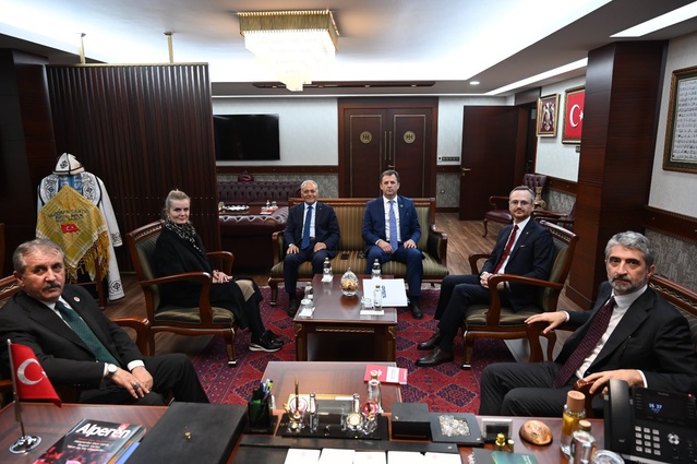 BBP Genel Başkanı Destici, TÜSİAD Başkanı Diren ile ekonomik gündemi değerlendirdi