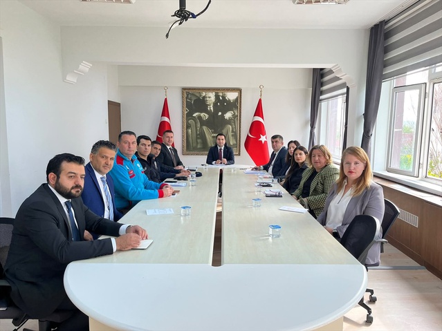 Lalapaşa'da 29 Ekim Cumhuriyet Bayramı için değerlendirme toplantısı yapıldı