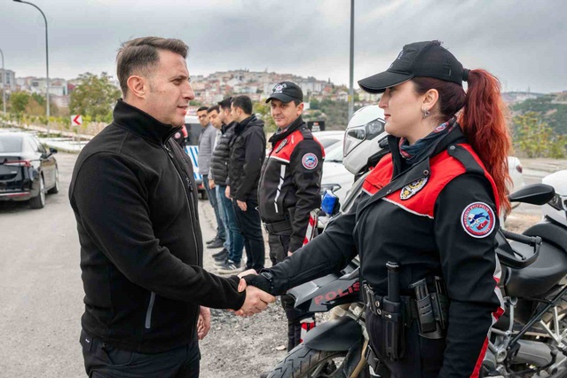 Bilecik Emniyet Müdürü Çağlar, Akasyaaltı Uygulama Noktası'nda ekipleri denetledi