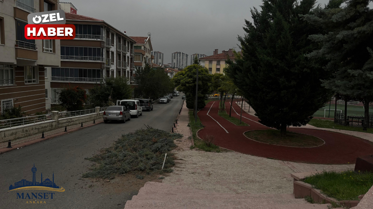 Keçiören’de park ve bahçelerde sonbahar bakımı