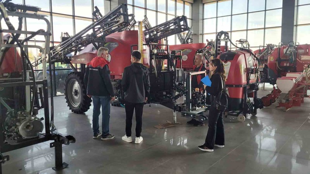 Konya Karapınar'da zirai mücadele alet ve makine bayilerine denetim yapıldı